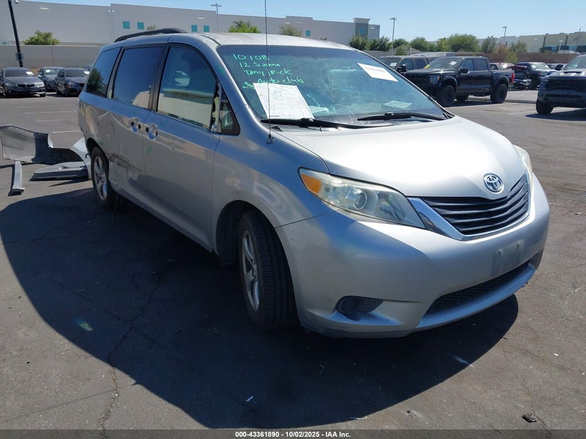 5TDKK3DC6CS278461 2012 Toyota Sienna Le V6 8 Passenger auction photo 1