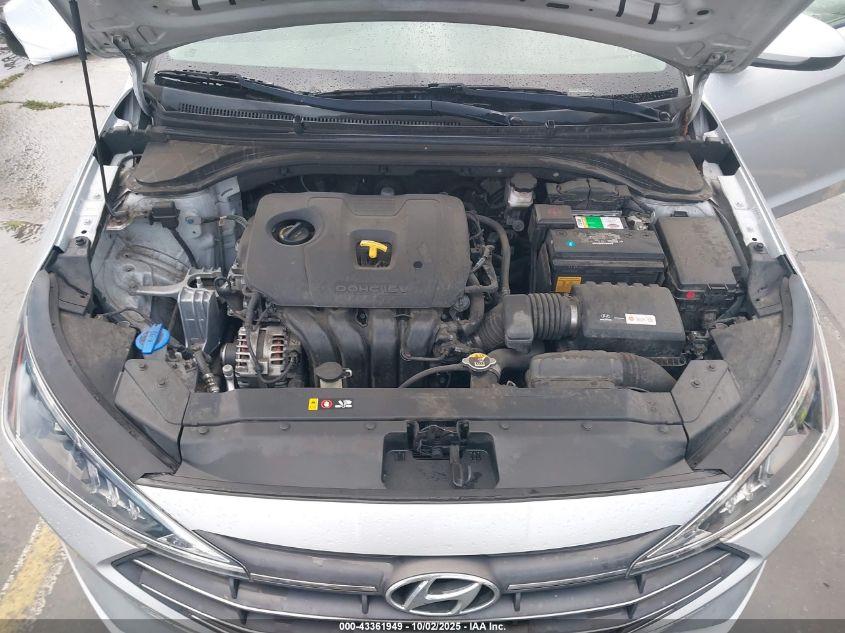 2019 Hyundai Elantra Se VIN: KMHD74LF8KU816918 Lot: 43361949