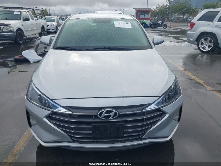 2019 Hyundai Elantra Se VIN: KMHD74LF8KU816918 Lot: 43361949