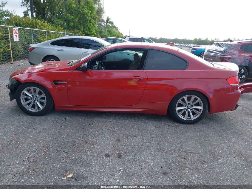 2008 BMW M3 VIN: WBSWD935X8PY39370 Lot: 43361950