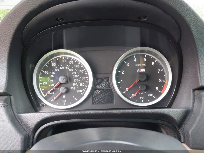 2008 BMW M3 VIN: WBSWD935X8PY39370 Lot: 43361950