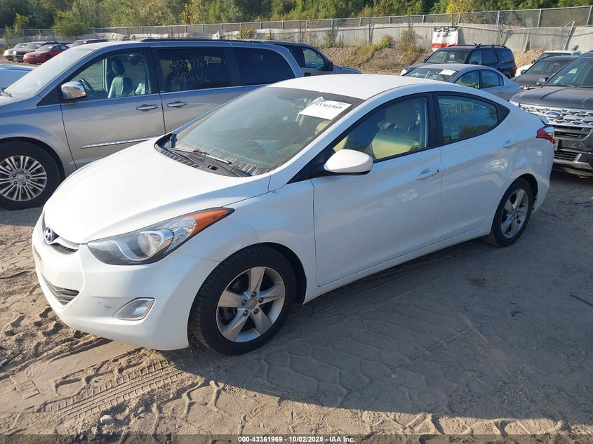 2013 HYUNDAI ELANTRA GLS - 5NPDH4AE0DH346652