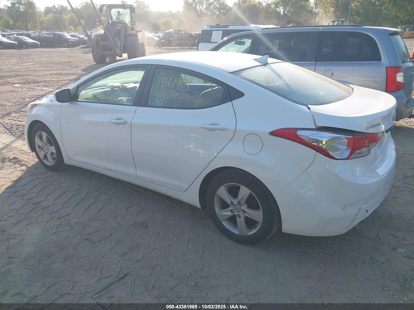 2013 HYUNDAI ELANTRA GLS - 5NPDH4AE0DH346652