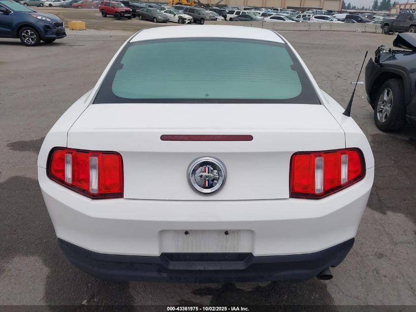 2010 Ford Mustang V6/V6 Premium VIN: 1ZVBP8AN5A5146148 Lot: 43361975