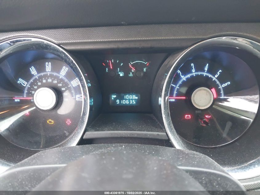 2010 Ford Mustang V6/V6 Premium VIN: 1ZVBP8AN5A5146148 Lot: 43361975