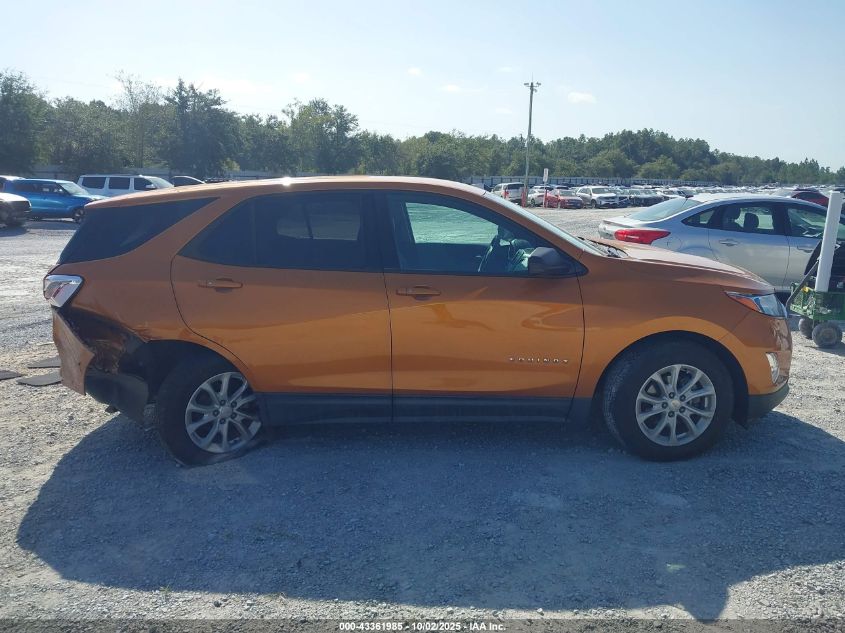 2019 Chevrolet Equinox Ls VIN: 2GNAXHEV0K6227967 Lot: 43361985