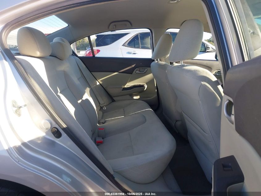 2012 Honda Civic Lx VIN: 2HGFB2F50CH564588 Lot: 43361994