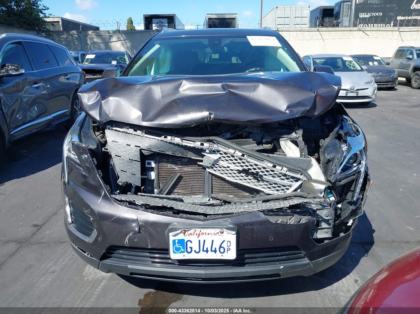 2019 Cadillac Xt5 Luxury VIN: 1GYKNCRS9KZ162282 Lot: 43362014