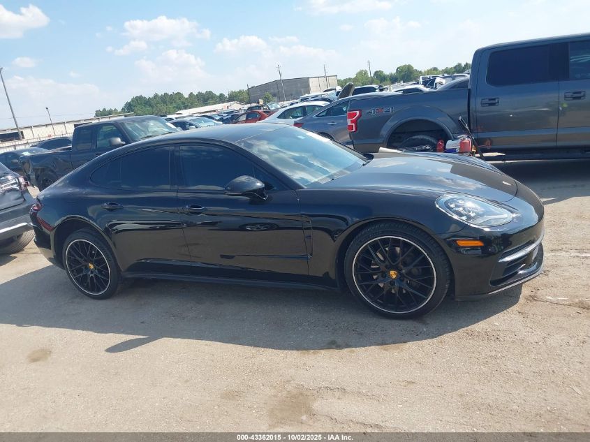 2018 Porsche Panamera VIN: WP0AA2A77JL102081 Lot: 43362015
