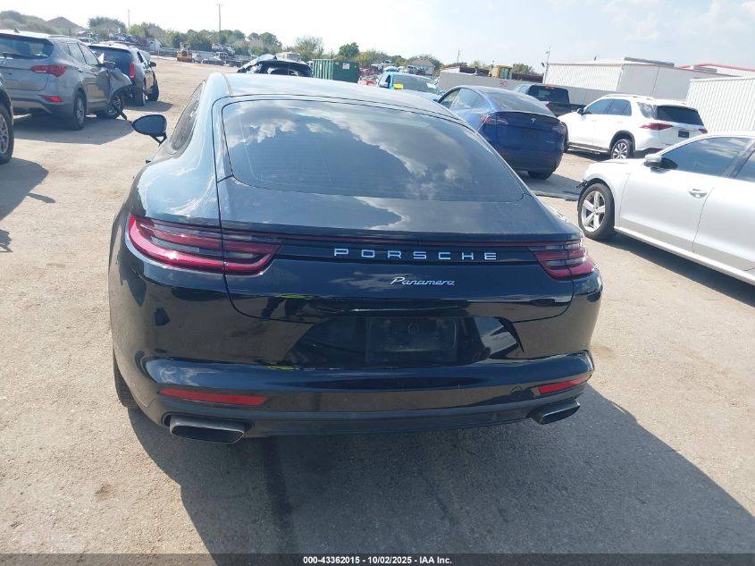 2018 Porsche Panamera VIN: WP0AA2A77JL102081 Lot: 43362015