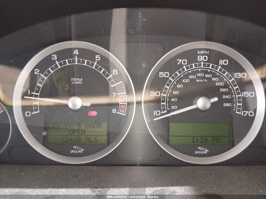 2006 Jaguar S-Type 3.0L V6 VIN: SAJWA01A66FN58618 Lot: 43362032