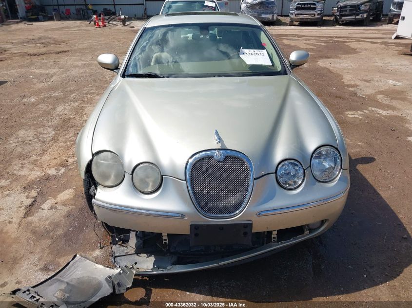 2006 Jaguar S-Type 3.0L V6 VIN: SAJWA01A66FN58618 Lot: 43362032