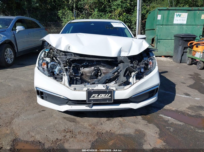 2019 HONDA CIVIC LX 2HGFC2F62KH566332