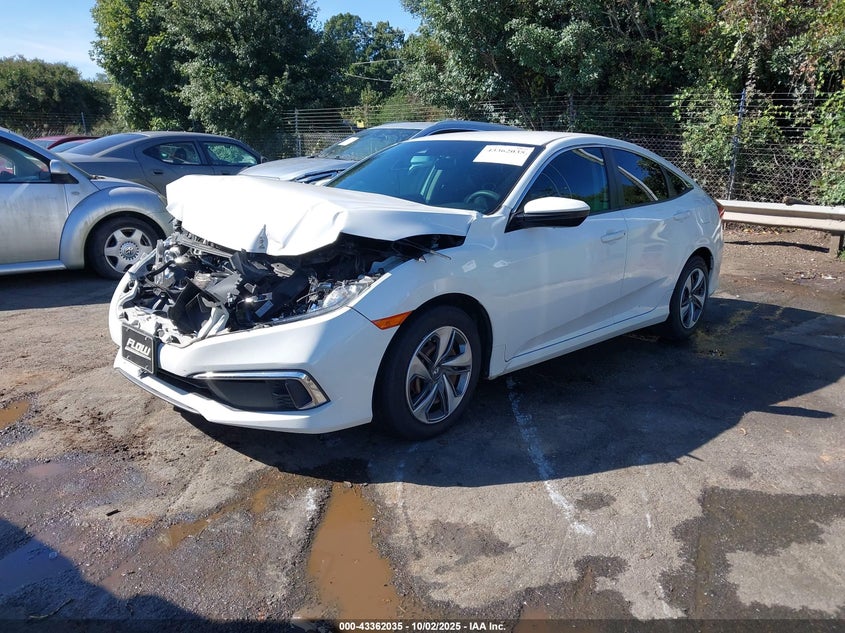 2019 HONDA CIVIC LX 2HGFC2F62KH566332