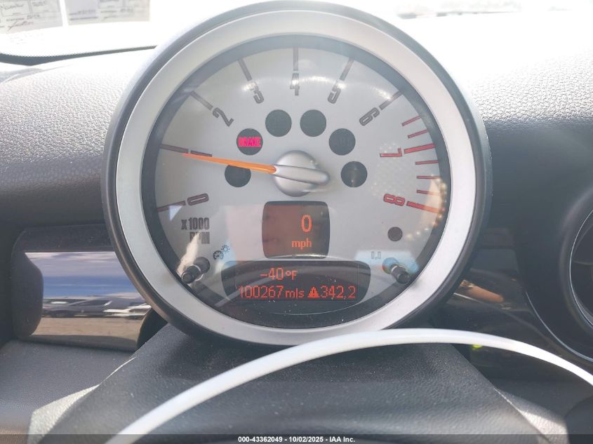 2009 Mini Cooper S VIN: WMWMF735X9TT96351 Lot: 43362049