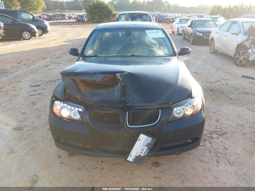 2006 BMW 325I VIN: WBAVB13506KX48240 Lot: 43362067