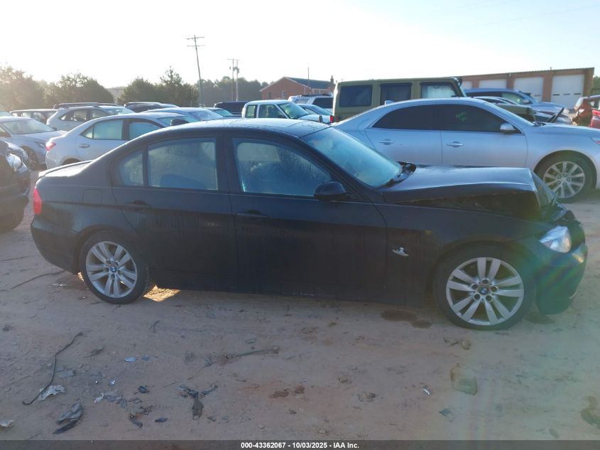2006 BMW 325I VIN: WBAVB13506KX48240 Lot: 43362067