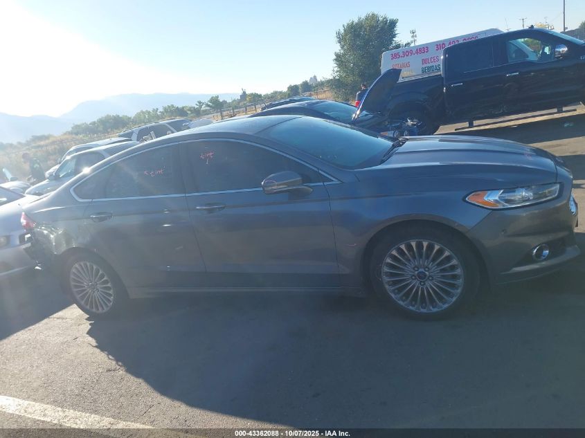 2014 Ford Fusion Titanium VIN: 3FA6P0D98ER317584 Lot: 43362088