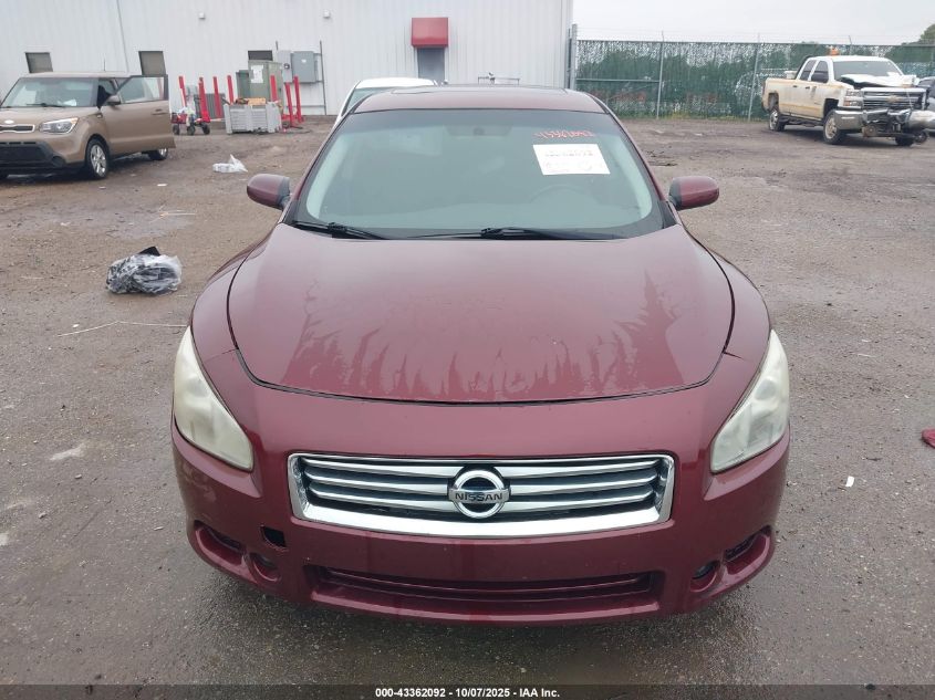 2012 Nissan Maxima 3.5 S VIN: 1N4AA5AP7CC846502 Lot: 43362092