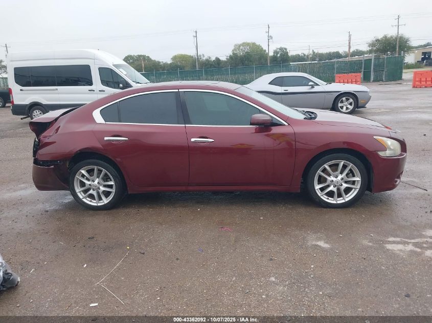 2012 Nissan Maxima 3.5 S VIN: 1N4AA5AP7CC846502 Lot: 43362092