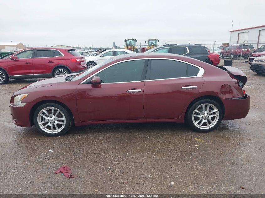 2012 Nissan Maxima 3.5 S VIN: 1N4AA5AP7CC846502 Lot: 43362092