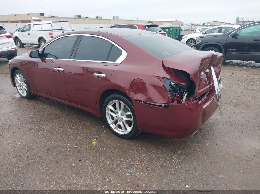 2012 Nissan Maxima 3.5 S VIN: 1N4AA5AP7CC846502 Lot: 43362092