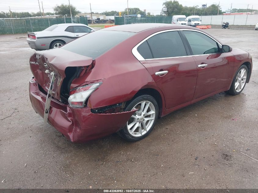 2012 Nissan Maxima 3.5 S VIN: 1N4AA5AP7CC846502 Lot: 43362092
