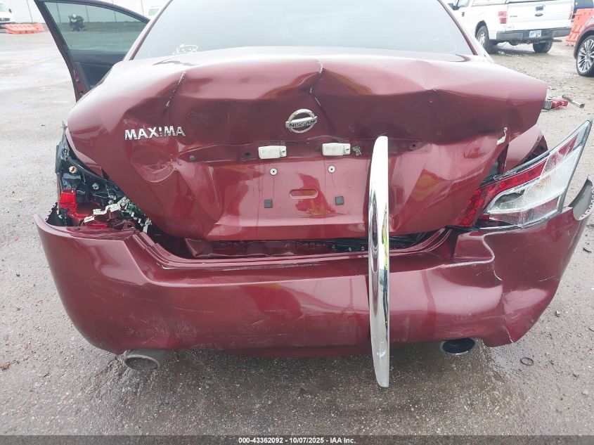 2012 Nissan Maxima 3.5 S VIN: 1N4AA5AP7CC846502 Lot: 43362092