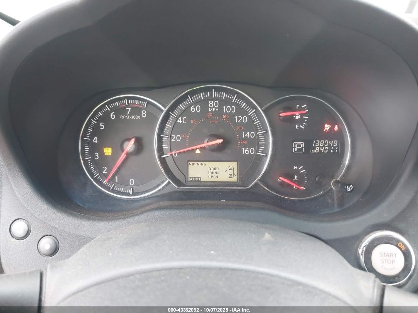 2012 Nissan Maxima 3.5 S VIN: 1N4AA5AP7CC846502 Lot: 43362092