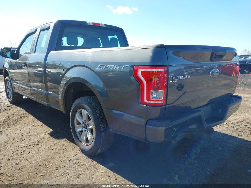 2016 Ford F-150 Xl VIN: 1FTEX1CP7GFD37322 Lot: 43362111