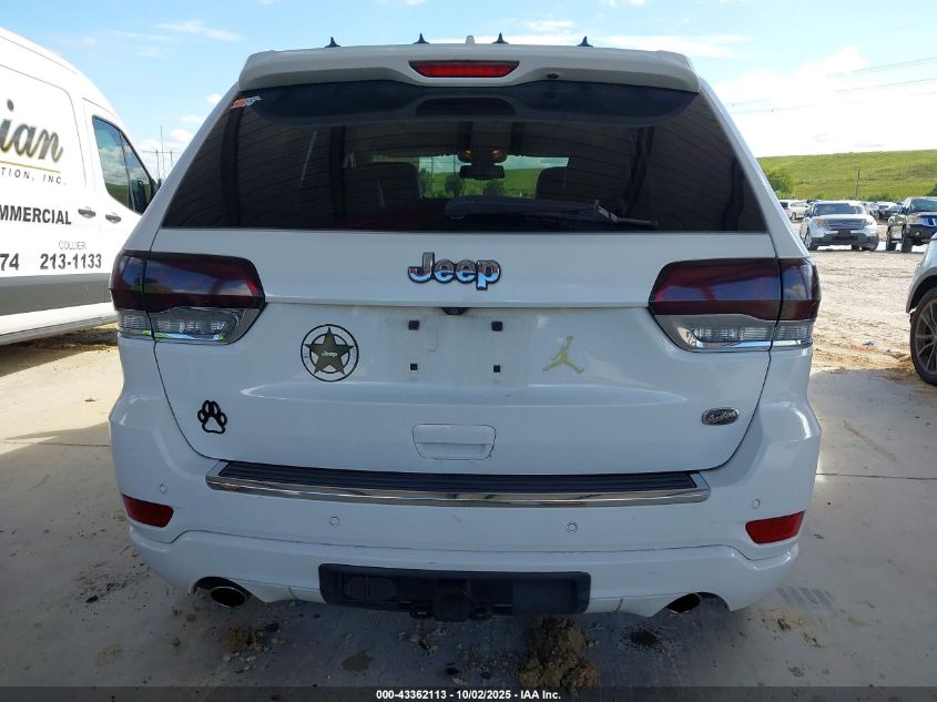 2014 Jeep Grand Cherokee Overland VIN: 1C4RJECT2EC329957 Lot: 43362113