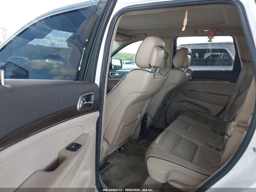 2014 Jeep Grand Cherokee Overland VIN: 1C4RJECT2EC329957 Lot: 43362113