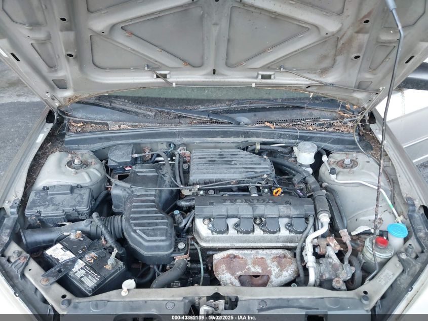 2004 Honda Civic Lx VIN: 2HGES16574H508168 Lot: 43362139