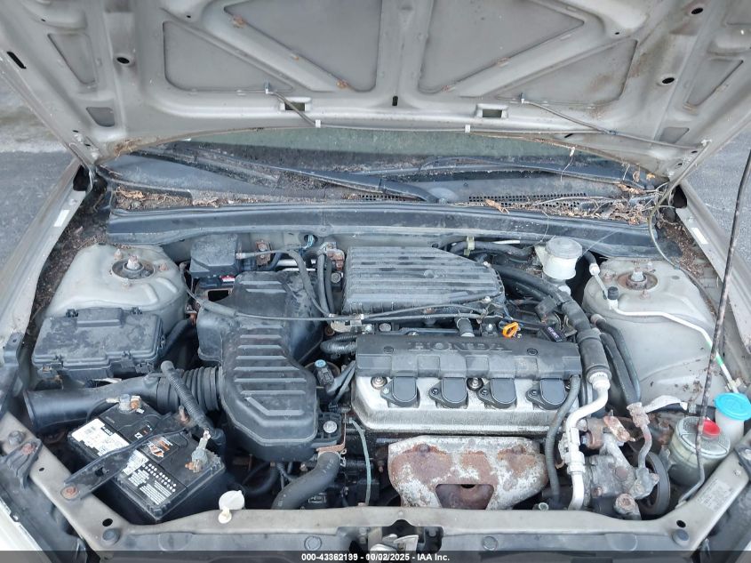 2004 Honda Civic Lx VIN: 2HGES16574H508168 Lot: 43362139