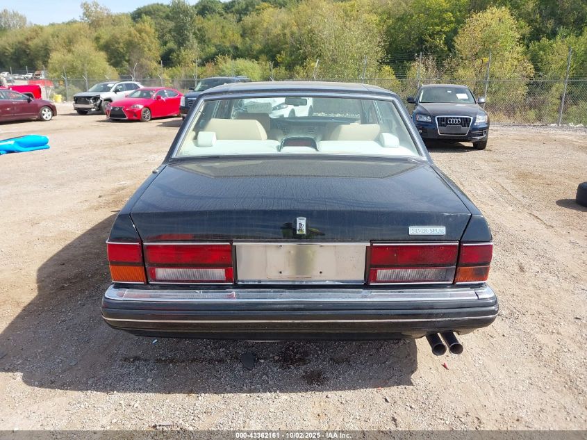 1996 Rolls-Royce Silver Spur VIN: SCAZN11C5TCX57302 Lot: 43362161