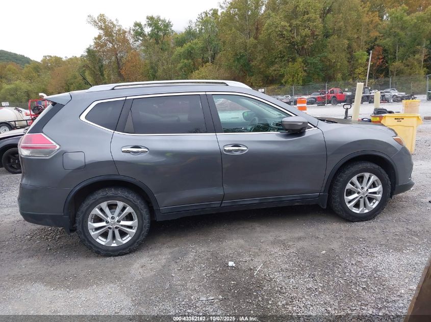 2015 Nissan Rogue Sv VIN: 5N1AT2MV0FC812124 Lot: 43362162