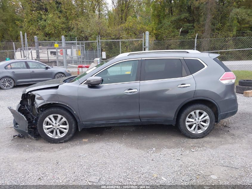 2015 Nissan Rogue Sv VIN: 5N1AT2MV0FC812124 Lot: 43362162
