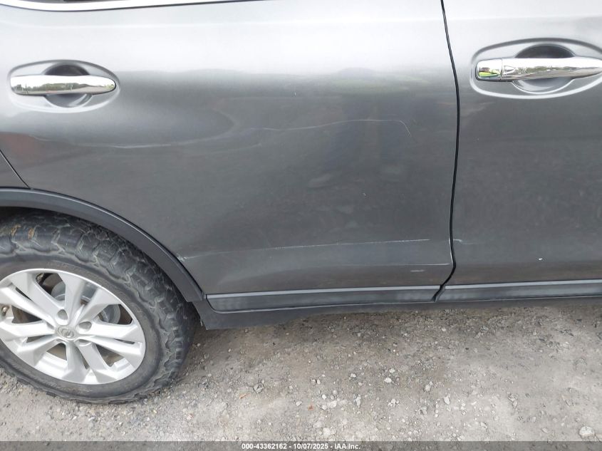 2015 Nissan Rogue Sv VIN: 5N1AT2MV0FC812124 Lot: 43362162