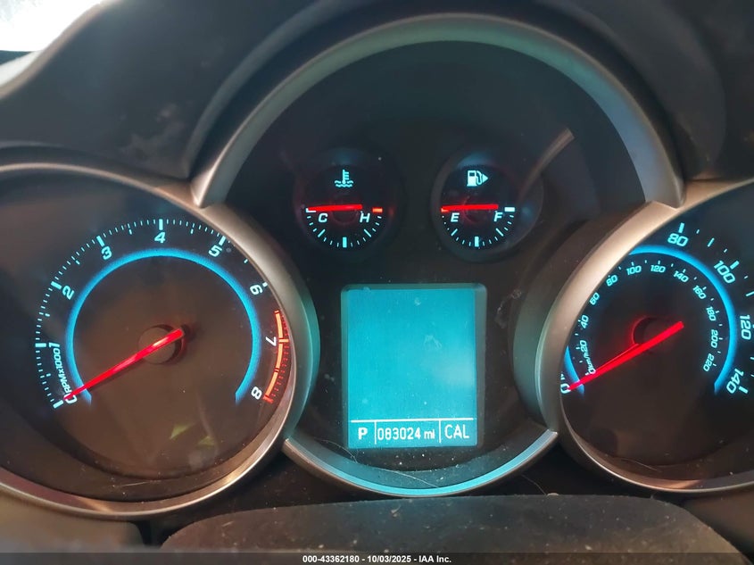 2014 CHEVROLET CRUZE 1LT AUTO - 1G1PC5SB9E7478247