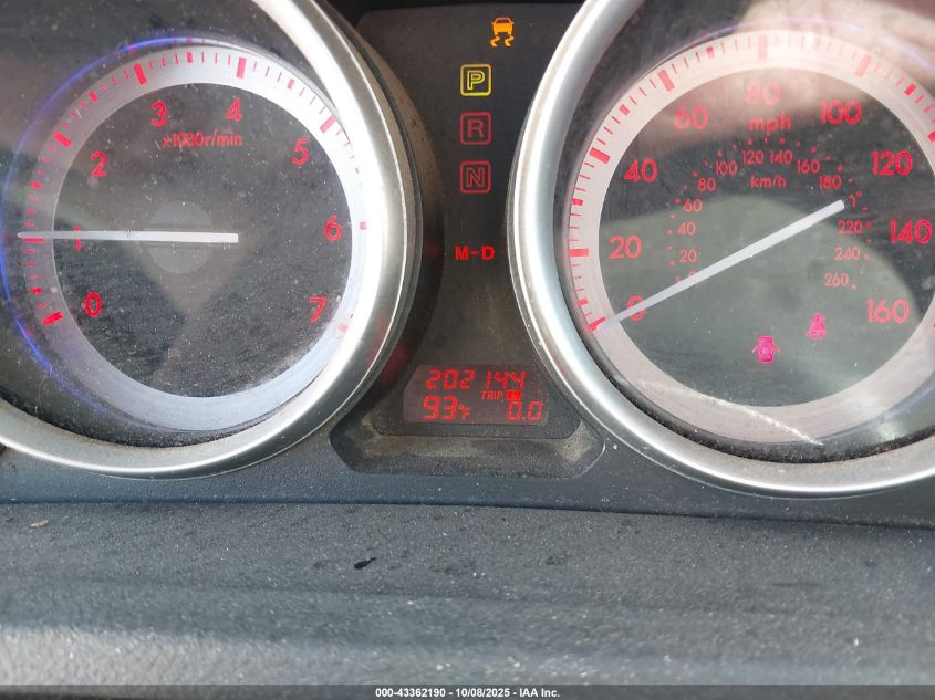 2009 Mazda Mazda6 I Grand Touring VIN: 1YVHP82A295M33543 Lot: 43362190