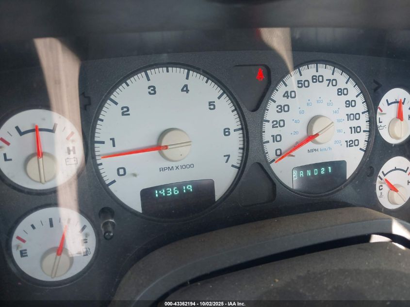 2003 Dodge Ram 1500 Slt/Laramie/St VIN: 1D7HA18N73J632228 Lot: 43362194