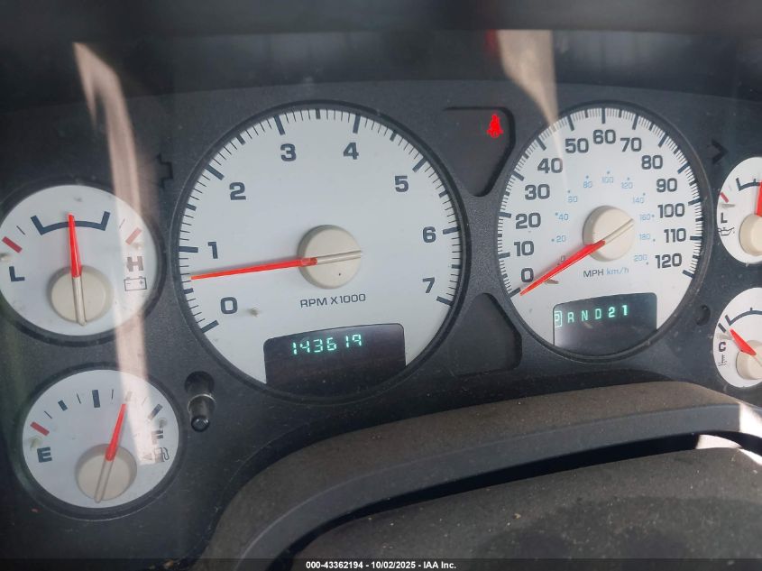 2003 Dodge Ram 1500 Slt/Laramie/St VIN: 1D7HA18N73J632228 Lot: 43362194