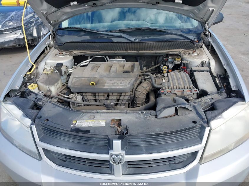 2008 Dodge Avenger Se VIN: 1B3LC46K48N210296 Lot: 43362197