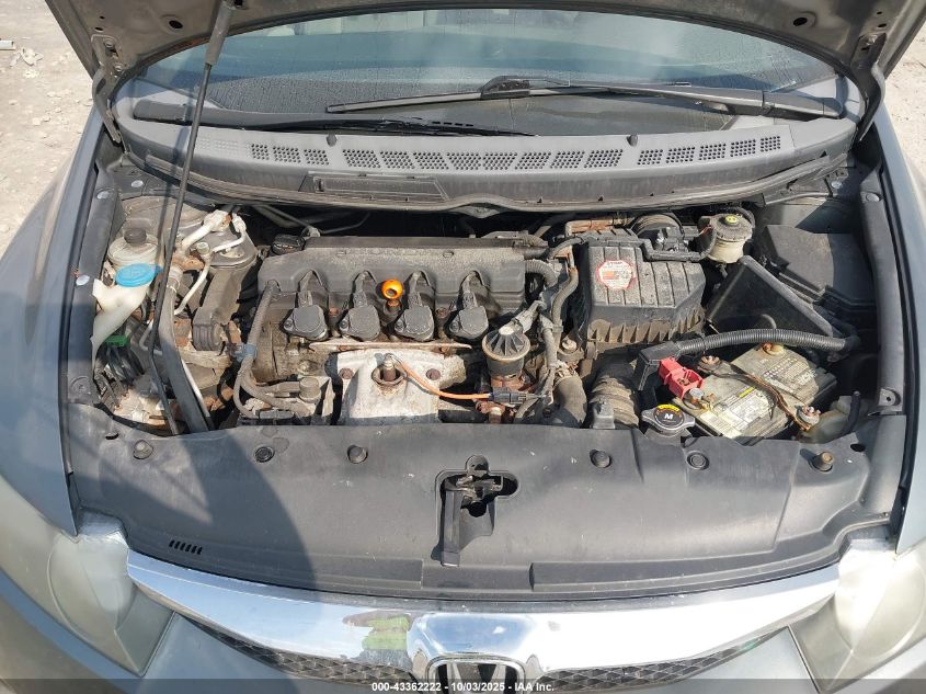 2009 Honda Civic Lx VIN: 1HGFA16589L015052 Lot: 43362222