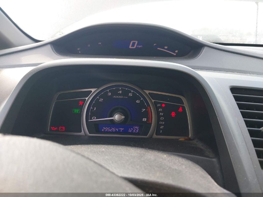 2009 Honda Civic Lx VIN: 1HGFA16589L015052 Lot: 43362222