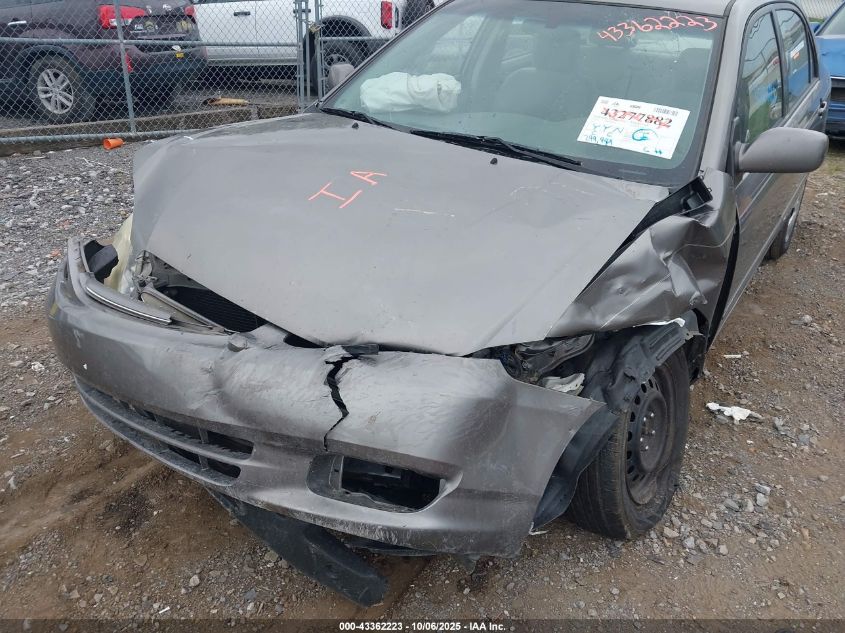 2004 Toyota Corolla Le VIN: 1NXBR38E54Z209194 Lot: 43362223