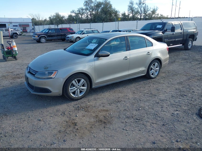 2013 VOLKSWAGEN JETTA HYBRID SEL 3VW637AJ2DM226008