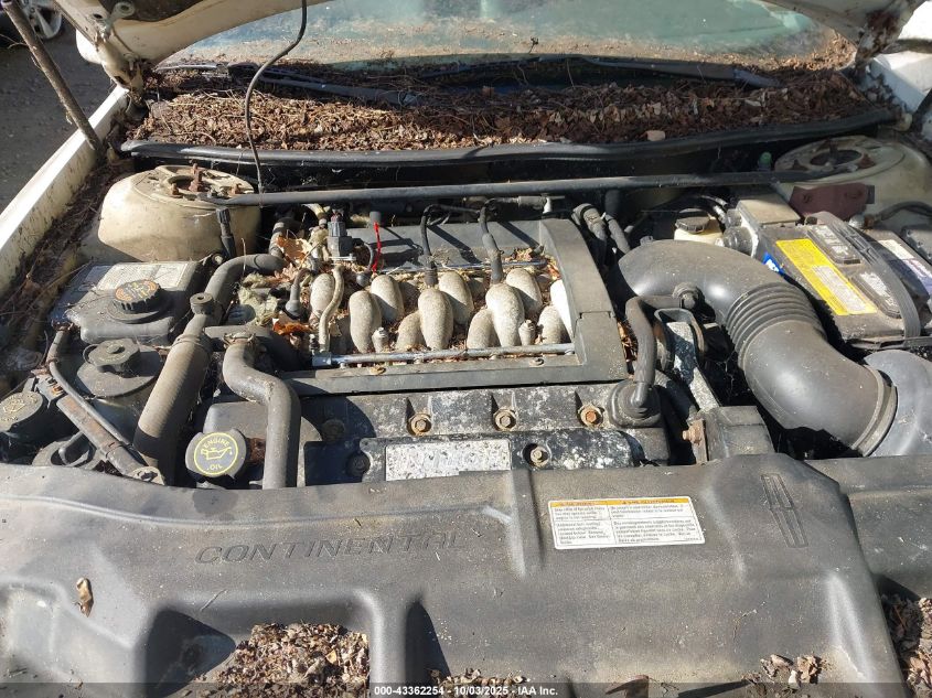 1999 Lincoln Continental VIN: 1LNHM97V0XY693527 Lot: 43362254