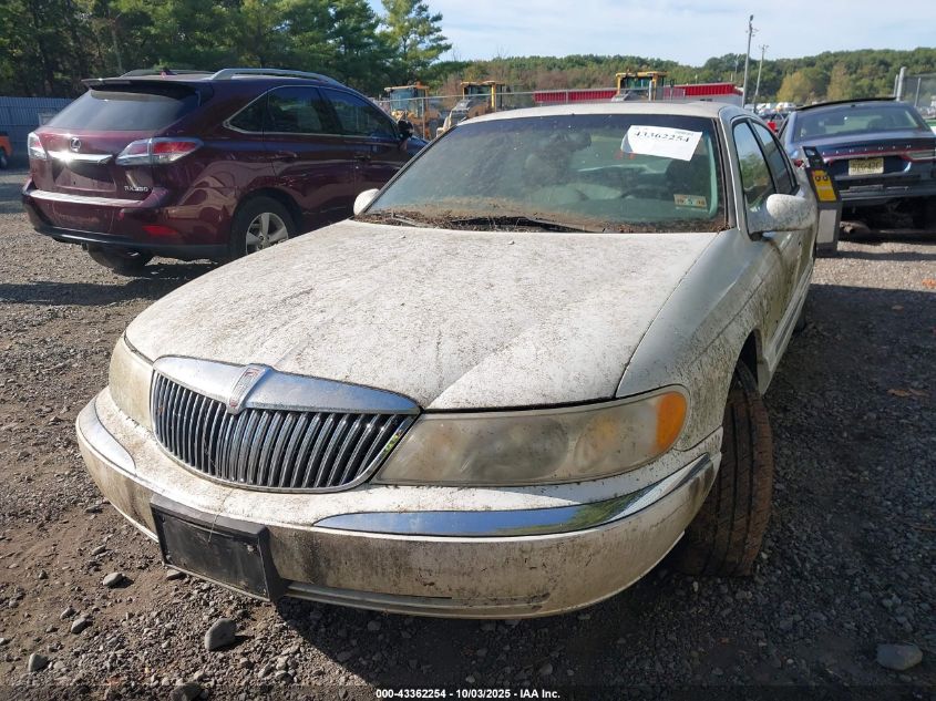 1LNHM97V0XY693527 1999 LINCOLN CONTINENTAL photo no. 2