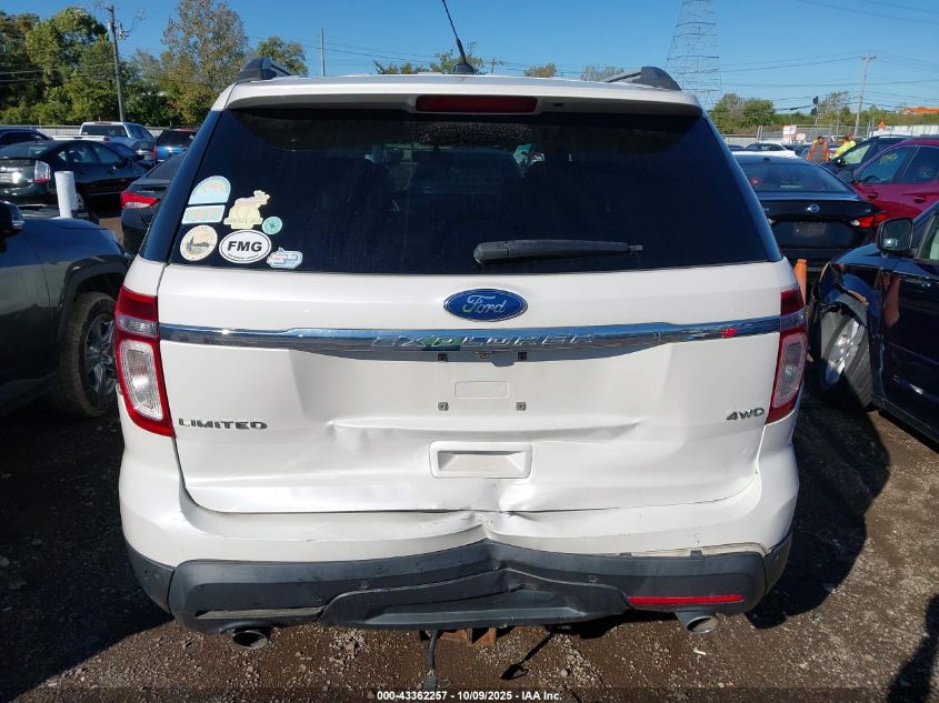 2011 Ford Explorer Limited VIN: 1FMHK8F80BGA10512 Lot: 43362257